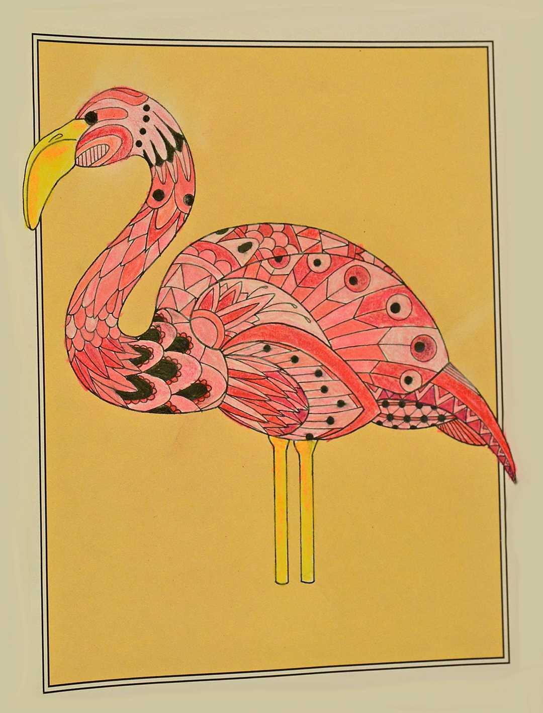 Ombre Flamingo