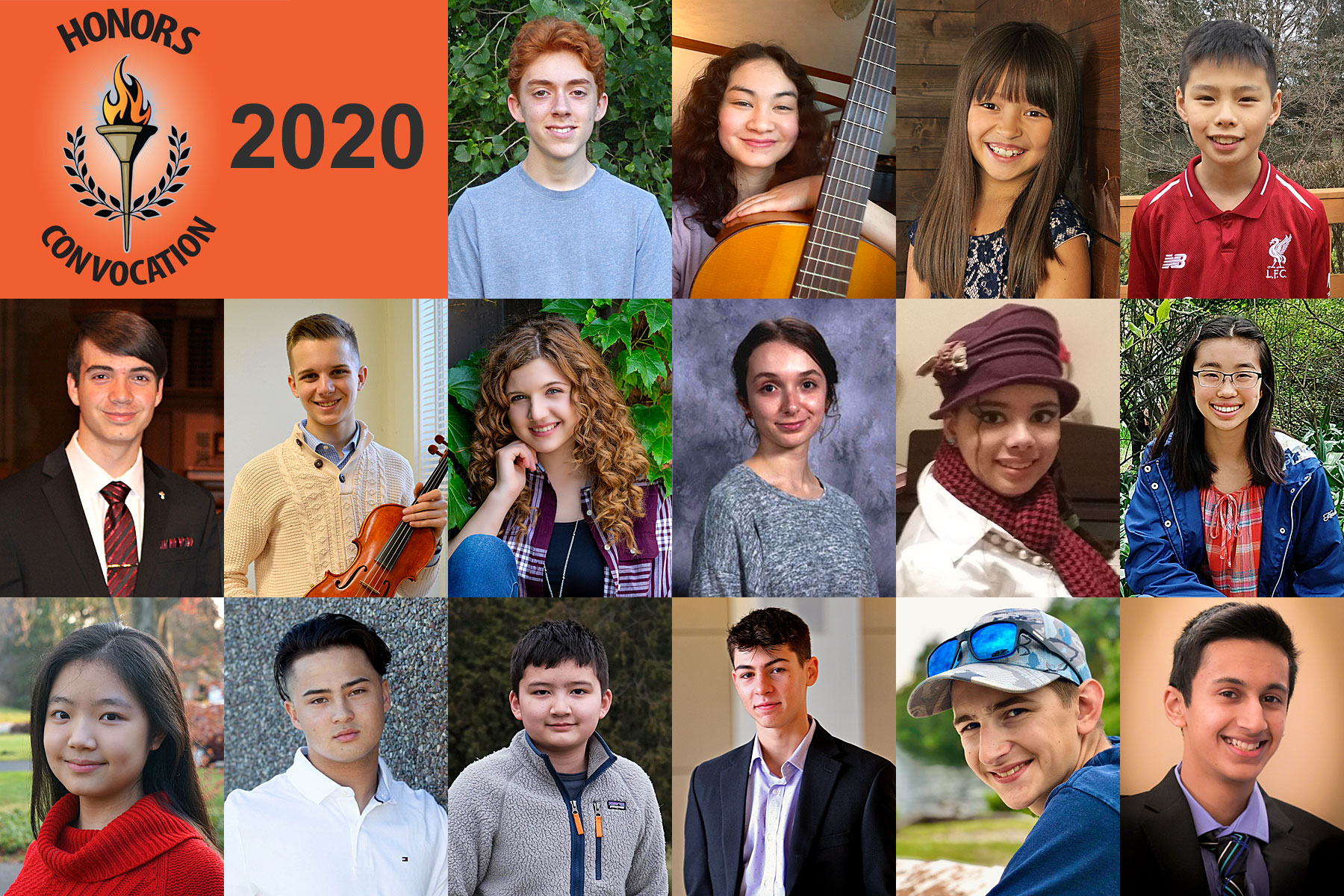 2020 Honors Convocation features 16 talented Hochstein students 