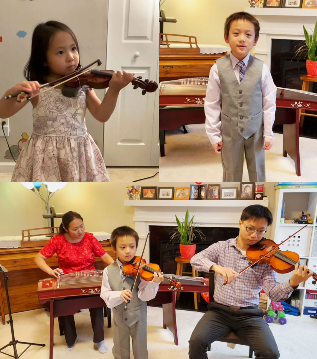 Duan Family makes music together for Chinese New Year