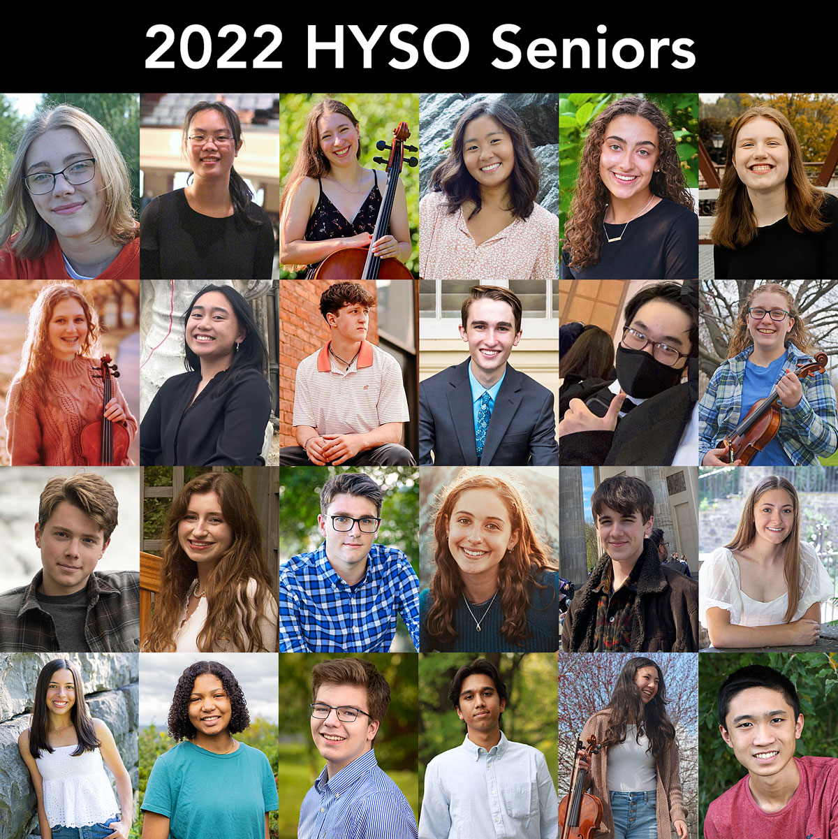 Congratulations to the HYSO Seniors!