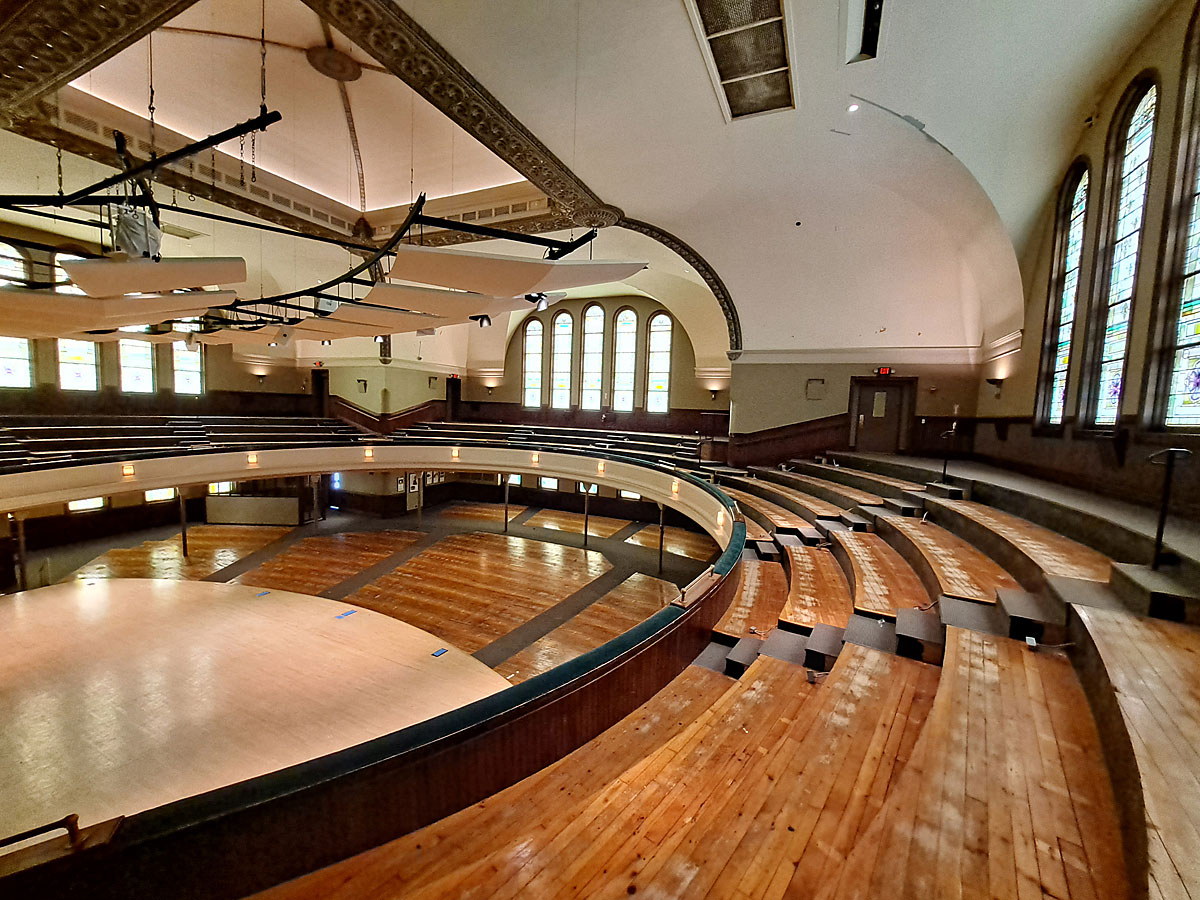 Hochstein Performance Hall undergoes renovations