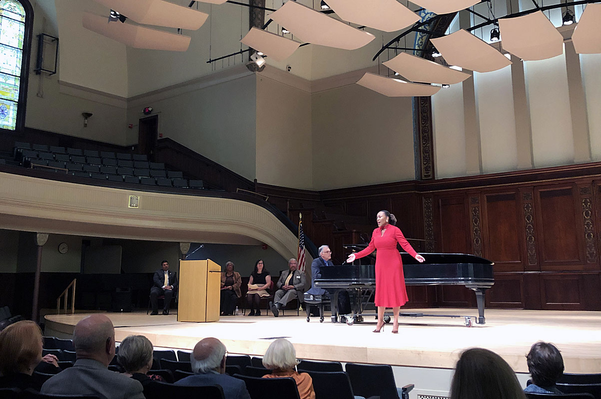 Celebrating the reopening of Hochstein Performance Hall!
