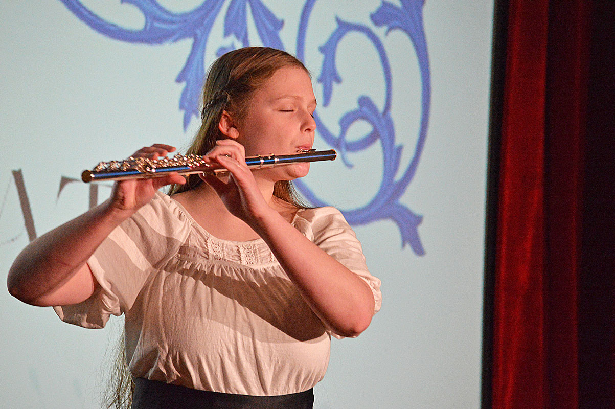 Hochstein student wins first place in flute competition