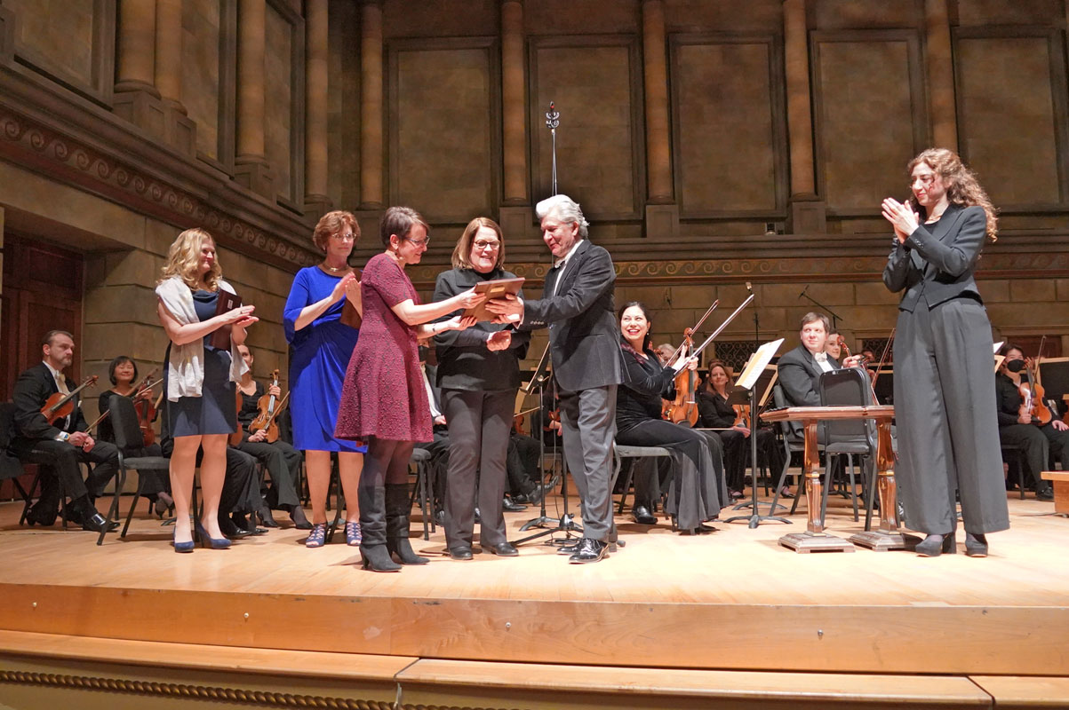 Hochstein receives the RPO Music Educators’ Award!