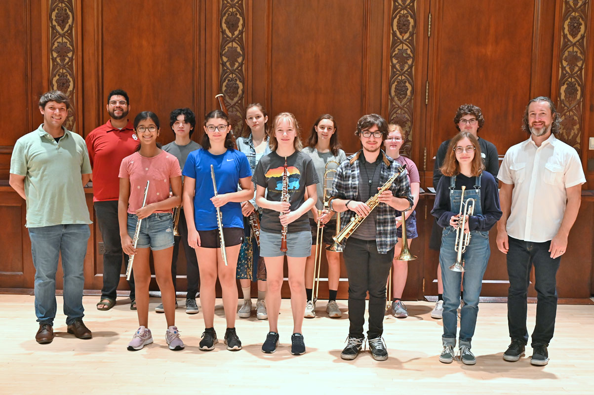 Chamber Music Connection camps offered opportunities for ensemble playing