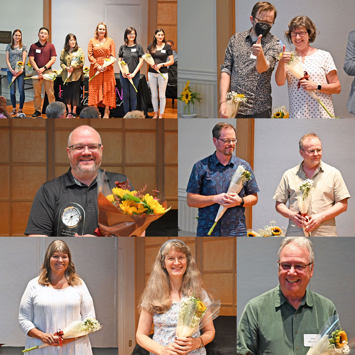 16 Faculty and Staff members celebrate anniversaries at Hochstein  