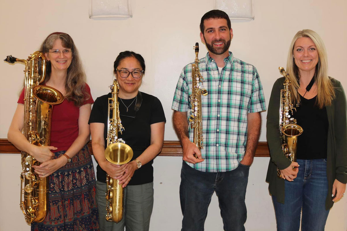 Spotlight on Faculty – Vertex Saxophone Quartet	