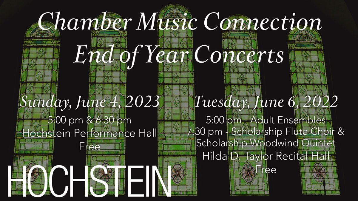 Chamber Music Connection End-of-Year Concerts