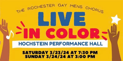 Rochester Gay Men's Chorus: Live in Color - Sunday