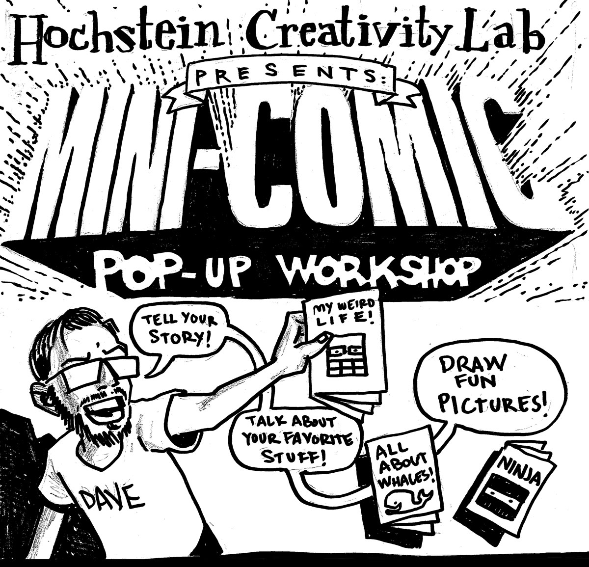 Creativity Lab Pop-Up: Making Mini-Comics