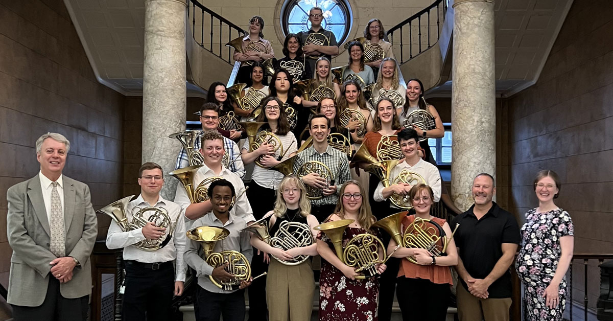 Live from Hochstein – Eastman Horn Choir