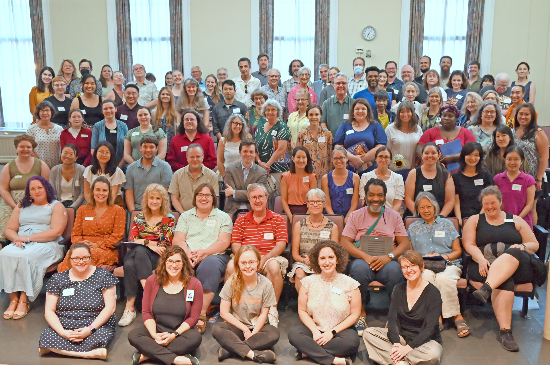 Picture of all Hochstein faculty together