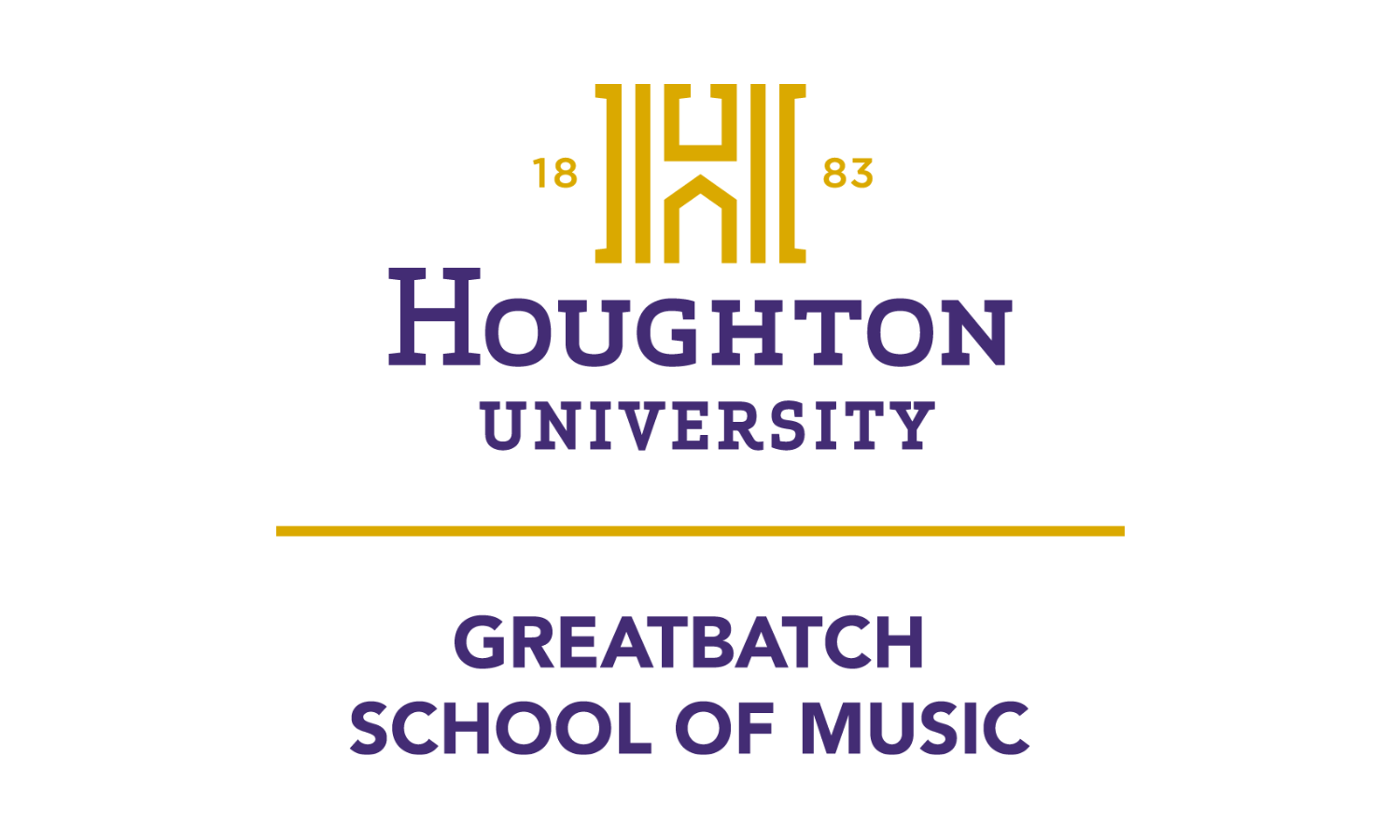 Houghton University Greatbatch School of Music logo