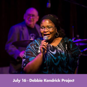 Debbie Kendrick performing concert